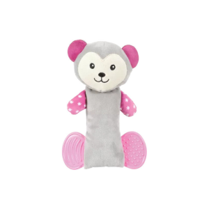 Zolux Плюшевая игрушка с пищалкой и элементами EVA "Игривая обезьянка", 21.5 см