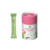 BIOHAUS Лакомство для кошек Нежное пюре Тунец с клюквой и таурином 1 штука - 15 г 