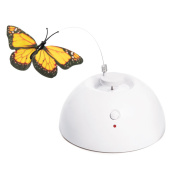 Triol Интерактивная игрушка для кошек на батарейках "Бабочка", 13*13*27 см