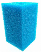 Россия Губка прямоугольная крупнопористая СИНЯЯ Турбо №15, 12х12х20 см