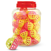 Triol Игрушка Мяч для кошек, желто-розовый