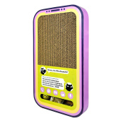 Mr.Kranch Когтеточка для кошек 50х28х5 см из картона с шариком и кошачьей мятой