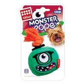 GiGwi Игрушка для собак Монстр с верёвкой и пищалкой 5,5/12см, серия MONSTER ROPE, GiGwi 75515