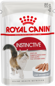 Royal Canin Instinctive, консервы паштет для взрослых котов и кошек, 85 г