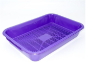 Россия Туалет для кошек "Эдельвейс" средний (эконом) 36*26*6,5 см