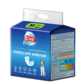 Cliny Пояса для кобелей размер M, 10 шт