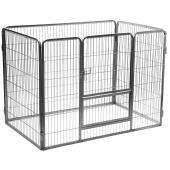 V.I.Pet Вольер с дверью и порогом, 125*80*90 см