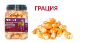 Грин Кьюзин Лакомство для собак, ГРАЦИЯ Сушеное куриное мясо на яблоке, 750гр