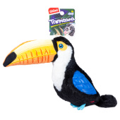 GiGwi Игрушка для собак Тукан с пищалкой большой 38см, серия TROPICANA SERIES
