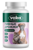 ВАКА Пивные дрожжи Здоровые кости с кальцием 80 таблеток