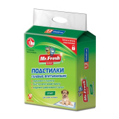 Mr.Fresh Start, пеленки для приучения собак и кошек к туалету, 60*60 см, 12 шт.