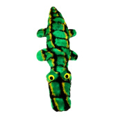 Зооник Игрушка для собак Крокодильчик с пищиком бутылка 17*10*47 см