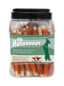 Грин Кьюзин Лакомство для собак ИНТЕЛЛЕКТ, Сушеное утиное мясо на сурими, 750 г