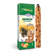Triol Standart палочки для грызунов с фруктами 3шт. 80 г
