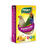 PINNY Premium Mix витаминизированный корм для экзотических птиц с фруктами и бисквитом 800 г