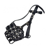 Зооник Намордник кожаный №6 (ротвейлер)