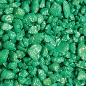 Россия Грунт цветной Изумрудный 3-5мм для аквариума 1кг