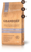 GRANDORF Grain Free Adult All Breed Беззерновой сухой корм для взрослых собак всех пород, кролик и батат,