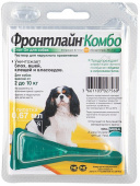 Merial Фронтлайн Комбо S Капли от блох и клещей для собак, 2-10 кг, 1 пипетка