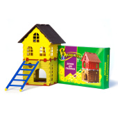 Бриллиант Домик для грызунов 03, 13*13,5*21,5 см