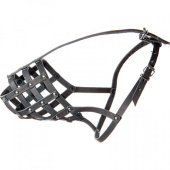 Зооник Намордник кожаный №5 (стаффорд)