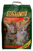 BENTI CAT наполнитель бeнтонитовый комкующийcя  20 кг