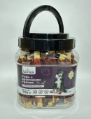 BIOHAUS Лакомство для собак Утка с кусочками трески,750 г