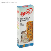 Ешка Зерновые брикеты для крыс и мышей, 80 г ЕШКА