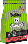 ZOORING Adult Cat Turкey Salmon Apples Сухой корм для взрослых кошек всех пород Индейка Лосось с яблоком, 