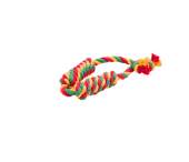 Dental Knot Doglike Сарделька канатная 2шт малая (Красный-желтый-зеленый)