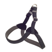 Каскад Шлейка нейлон "Премиум" светоотражающий с неопреновой подкладкой 25 ммх31-37x36/43 см черная