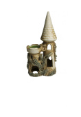 Россия Замок острый с башней 3*6*11 см