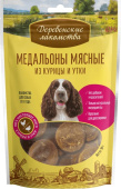 Деревенские лакомства Для собак Медальоны мясные курица,утка 90г