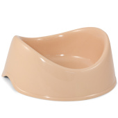 Triol Миска пластиковая "Бисквит", бежевая, 0,15 л