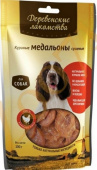 Деревенские лакомства Куриные медальоны сушеные, 90 г
