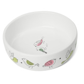 Триол Миска керамическая "Птички", 0,35л,
