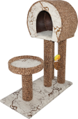 Ашера Борисов Игровой комплекс Вышка с круглым домом для кошек ПВ-25