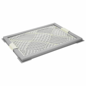 Zoo One Туалет для собак "Мини" с сеткой 46*34*2,5 см (серый)