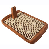 Triol Туалет PL002 для собак со столбиком, 60*40*4 см