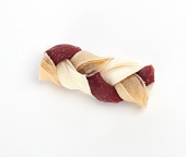 Грин Кьюзин Лакомство для собак КОСИЧКА, Сушеное ассорти с телятиной, 0,575 г