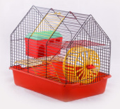 ВАКА Клетка для грызунов Комфорт-2 с домиком 38,5*27,5*34 см