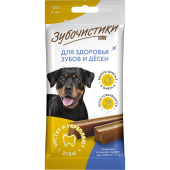 Деревенские лакомства Зубочистики Палочки жевательные д/соб круп пор курица 120г