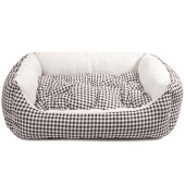 Triol Лежанка "Кантри" M, черная, 520*450*170 мм