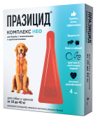 Apicenna Празицид-Комплекс НЕО для собак и щенков от 20 до 40 кг, 1 пип. 4 мл.