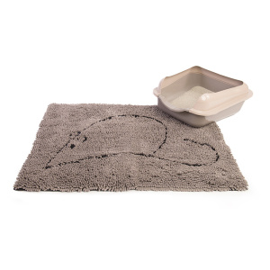 Dog Gone Smart Коврик для кошек супервпитывающий, S,40.5*58.5 см, серый