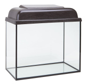 GoldFish Аквариум 20л черный "Венге" 360х190х310 мм.