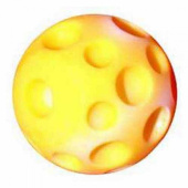 Зооник Игрушка для собак Мяч-Луна средняя, 9,5 см