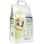 ZOORING Древесный наполнитель комкующийся, Лесной Аромат, 4 кг 10 л