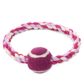 Triol Игрушка для собак мелких пород "Веревка-кольцо, мяч", d38/120мм, серия MINI DOGS