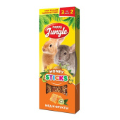 Happy Jungle Палочки для крупных грызунов, мед и фрукты, 3 шт. 90 г